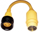 Marinco 105SPP 15A to 30A LED Pigtail Adapter